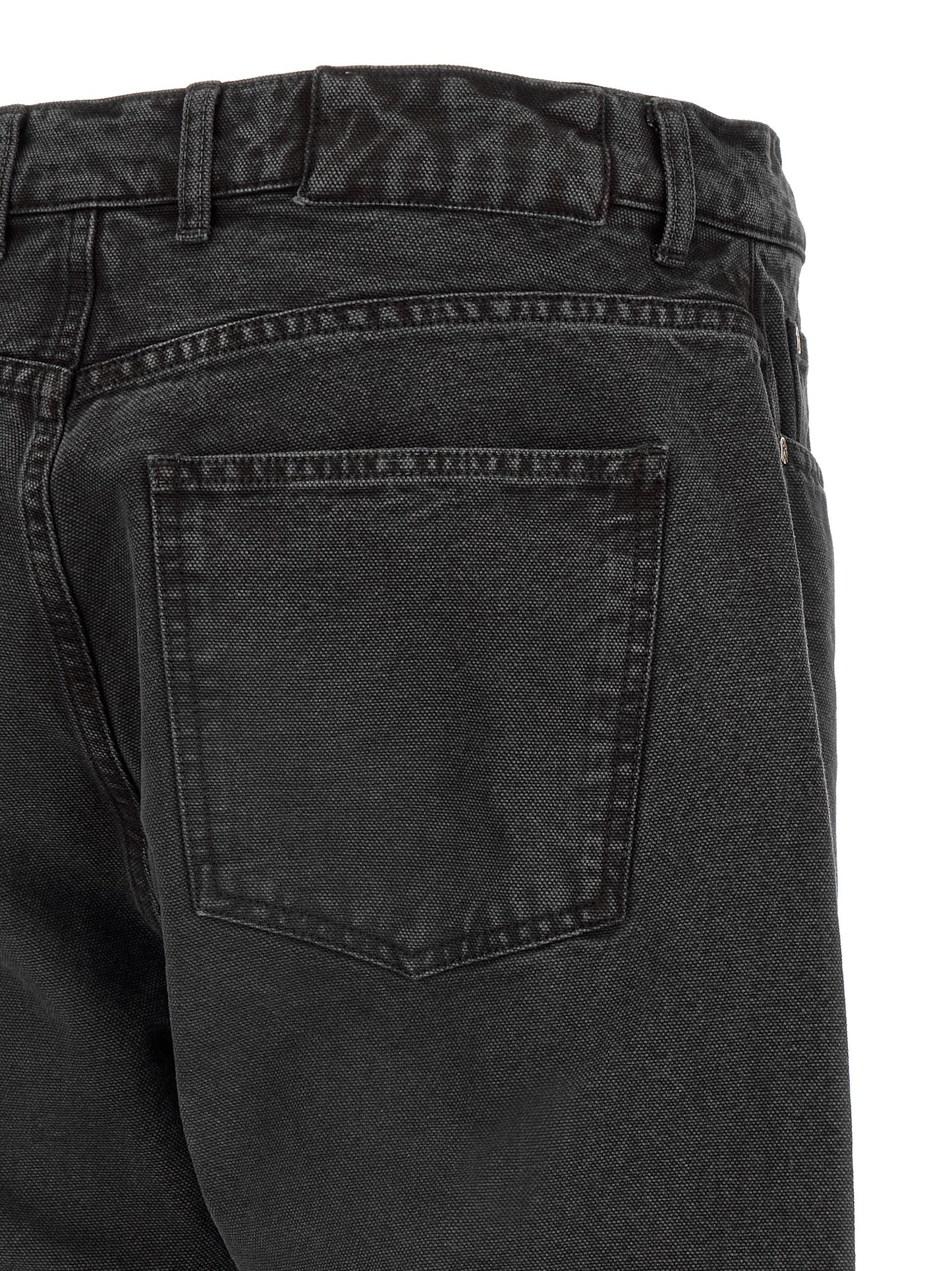Jeans by MFPEN for men in organic cotton denim gray features an sophisticated and straight-leg & wide with a precise long, creating a sophisticated and sophisticated silhouette.