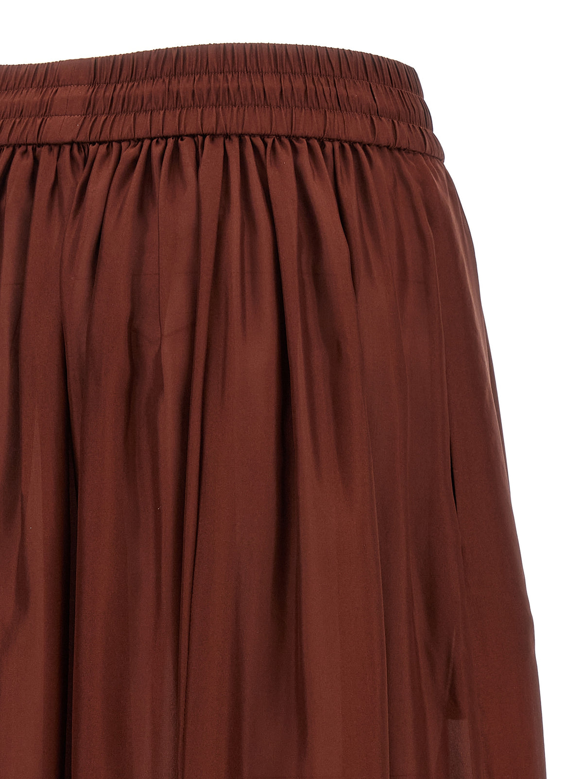 Zimmermann Women's Silk Mini Skirt - Bordeaux
