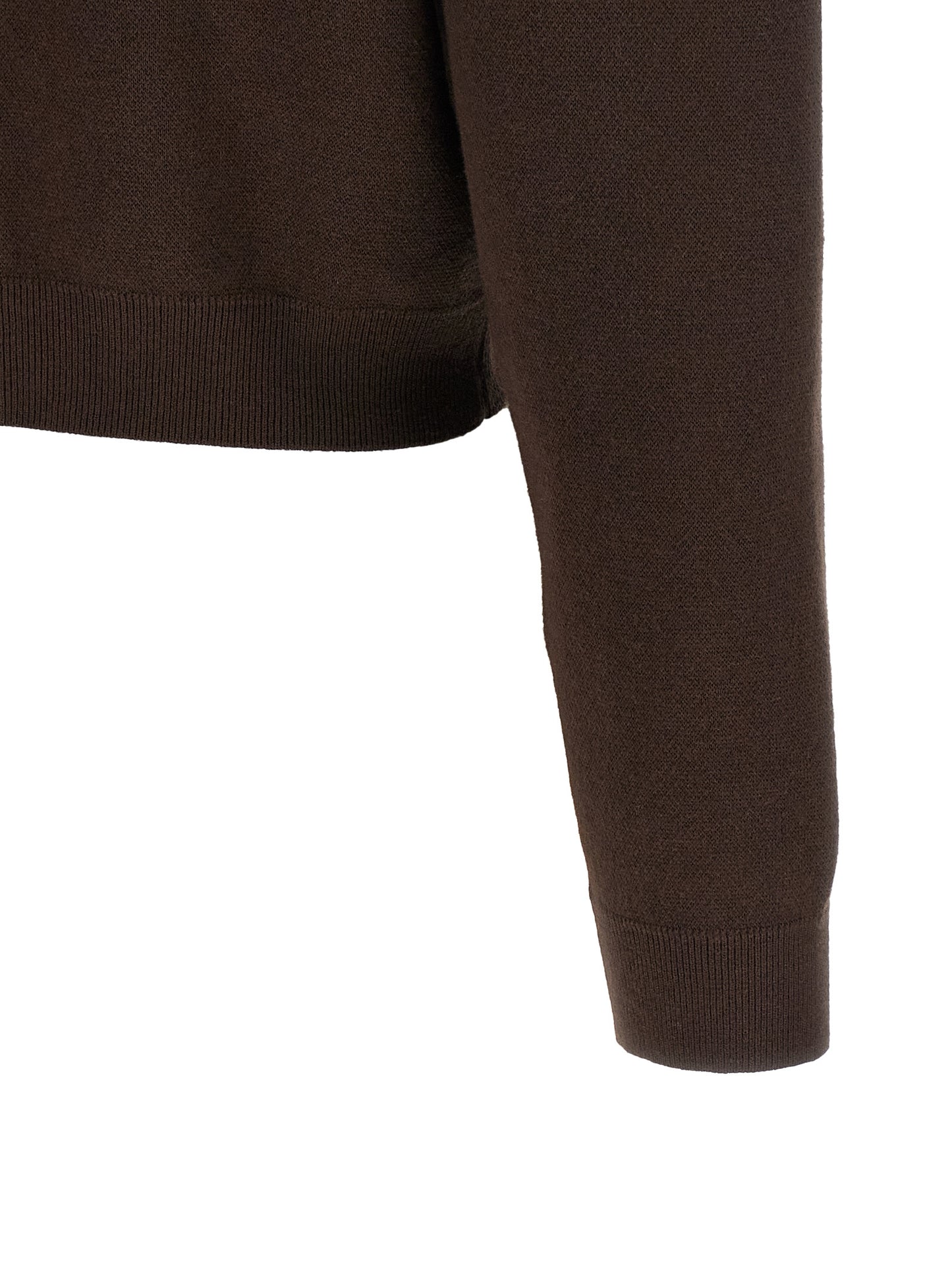 Cardigan by ROTATE BIRGER CHRISTENSEN for women in cashmere & organic cotton brown showcases a captivating silhouette, artfully detailed with a captivating and for a truly sophisticated captivating look.