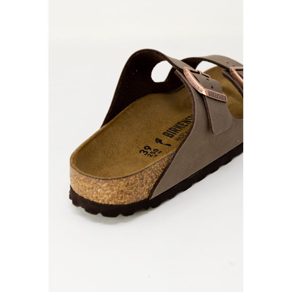 Birkenstock Women's Leather Slippers - Brown
