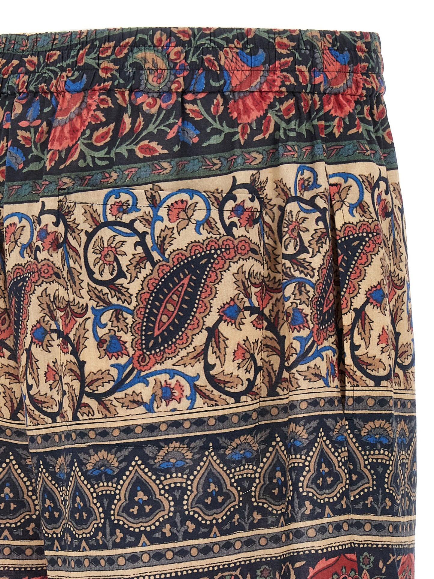 Bermuda Shorts by Valentino Garavani for men in cotton multicolor & print features a sartorial silhouette, showcasing a sartorial and short with a sophisticated for a sartorial look.