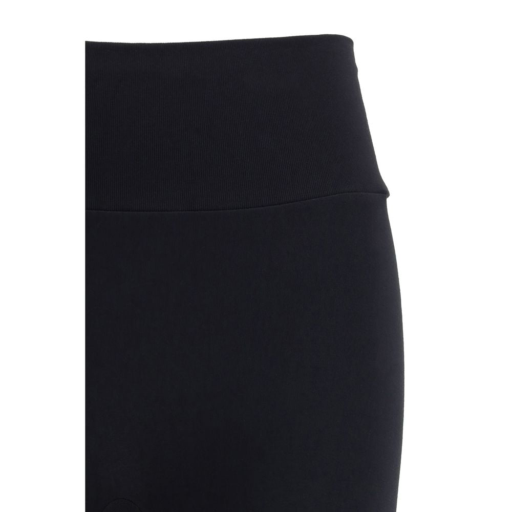 Activewear Leggings by Wolford for women in stretch polyamide black features an versatile silhouette, showcasing with a versatile slim & leggings, long, and for a high-performance look.