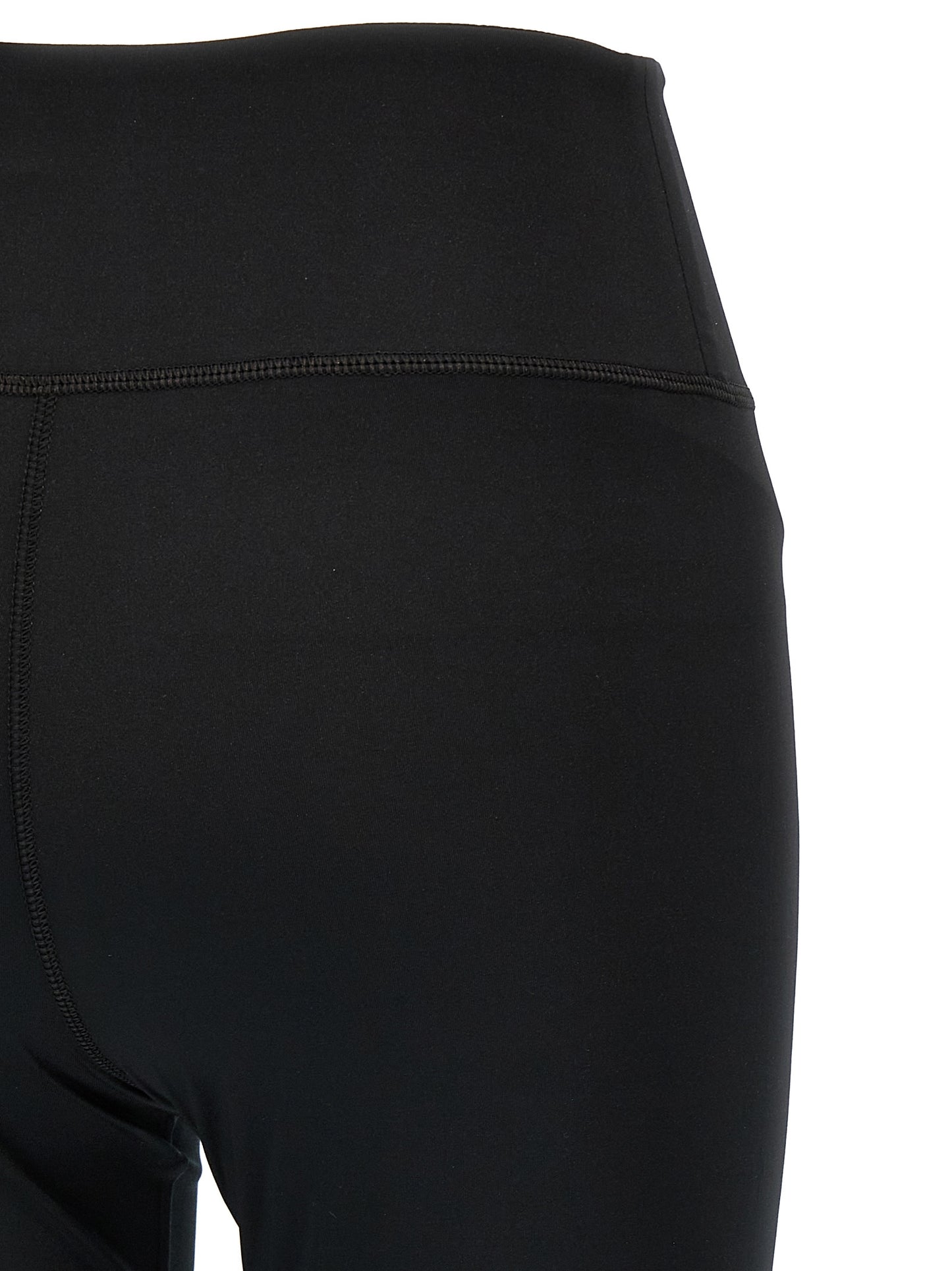 Activewear Leggings by Balenciaga for women in stretch polyester black & print features an streamlined leggings and with a long cut, beautifully enhanced by performance-driven .