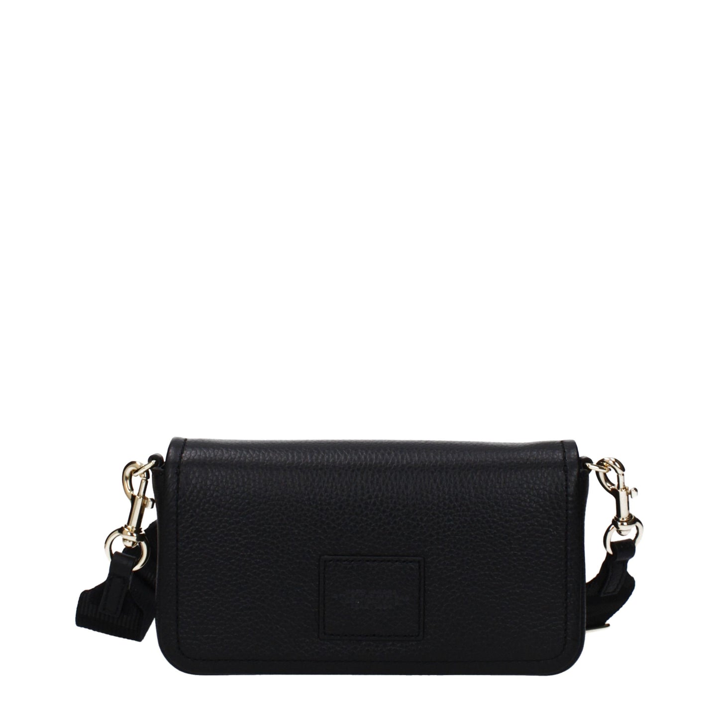 Mini Crossbody Handbag by Marc Jacobs for women in leather black features a versatile chic silhouette, meticulously detailed with a secure magnetic, ample built-in-compartments & cardholder, and versatile crossbody-strap, shoulder-strap & adjustable-strap.