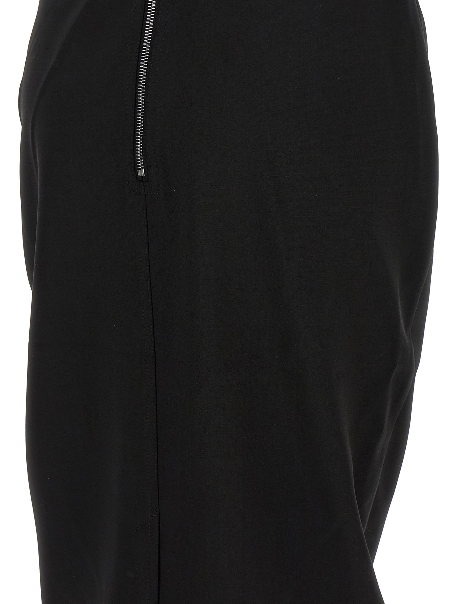 Dress by Rick Owens for women in nylon & wool black features an magnificent silhouette, artfully detailed with a magnificent and that flows into an magnificent long.