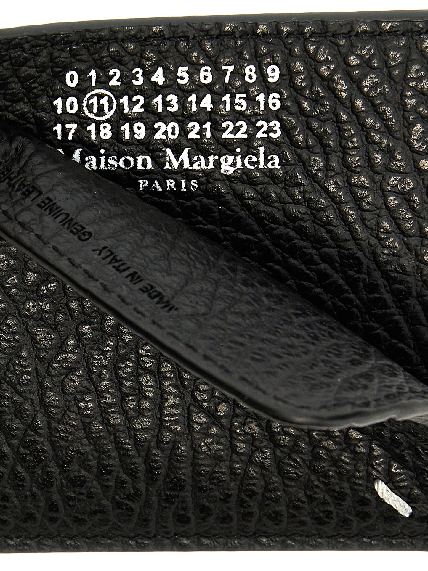 Cardholder Card Case by Maison Margiela for women in calfskin leather black & signature features a polished Four Stitches Calfskin Leather Cardholder Card Case design with polished card-organization compact-design.