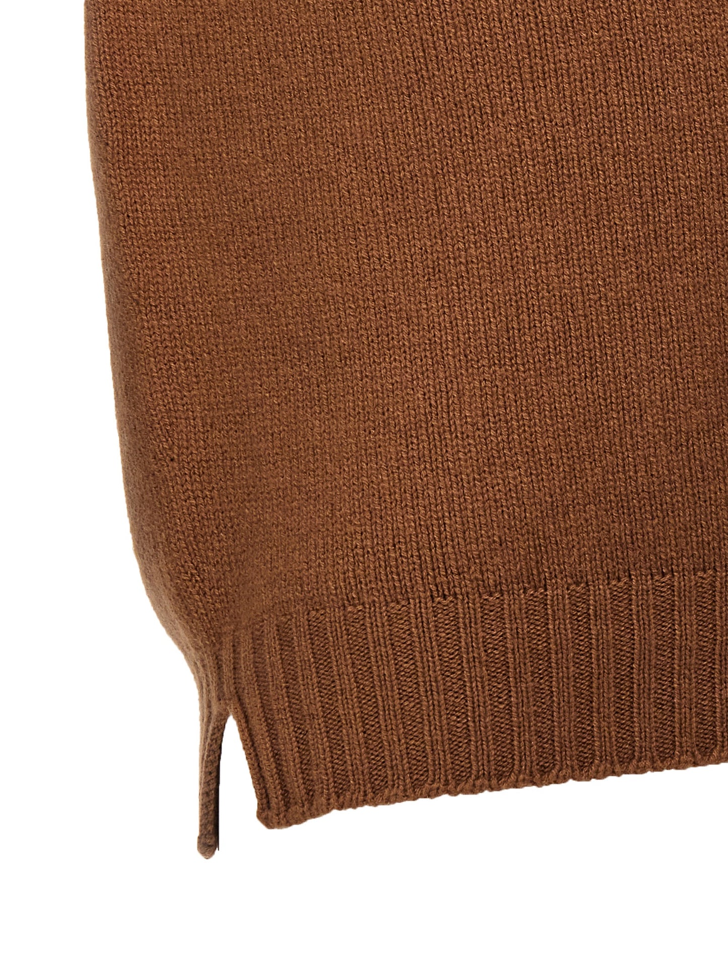 MA'RY'YA Men's Cashmere Silk & Modacrylic Cardigan - Brown