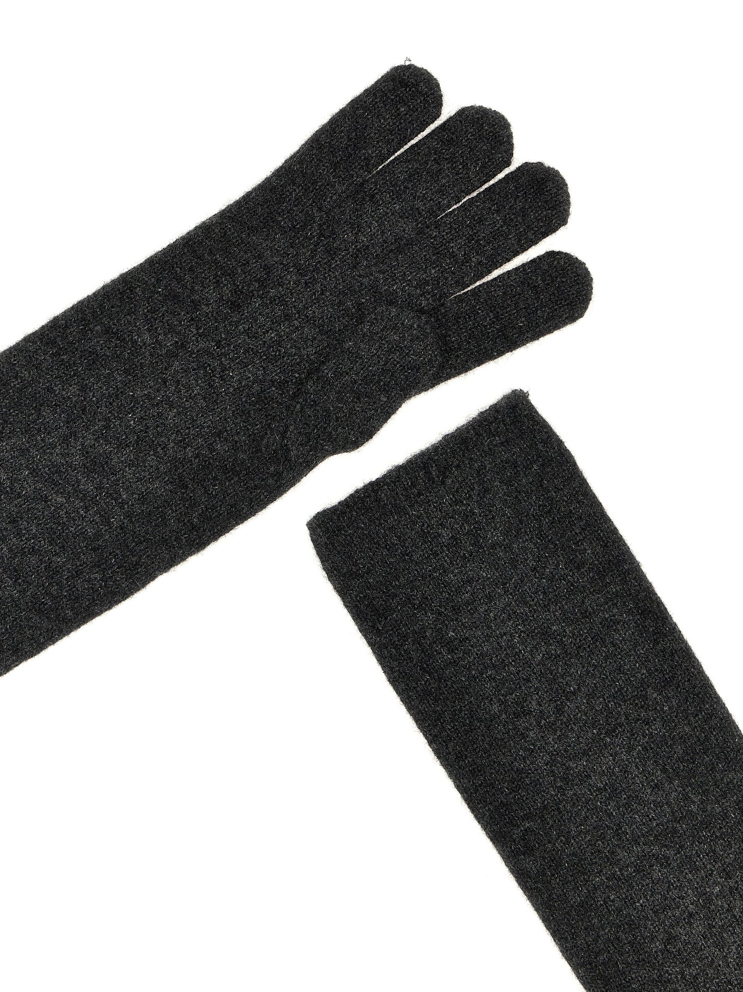 Max Mara Cashmere Gloves - Gray