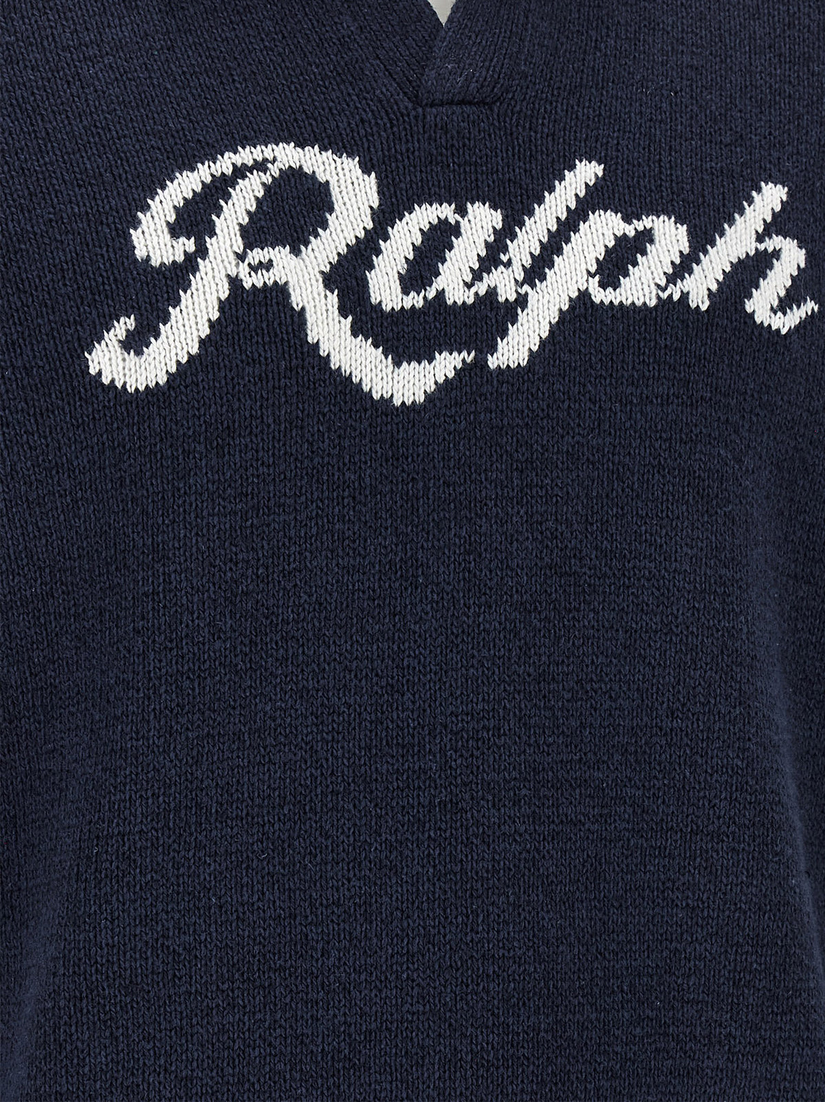 Polo Ralph Lauren Men's V Neck Linen & Cotton Cardigan - Blue