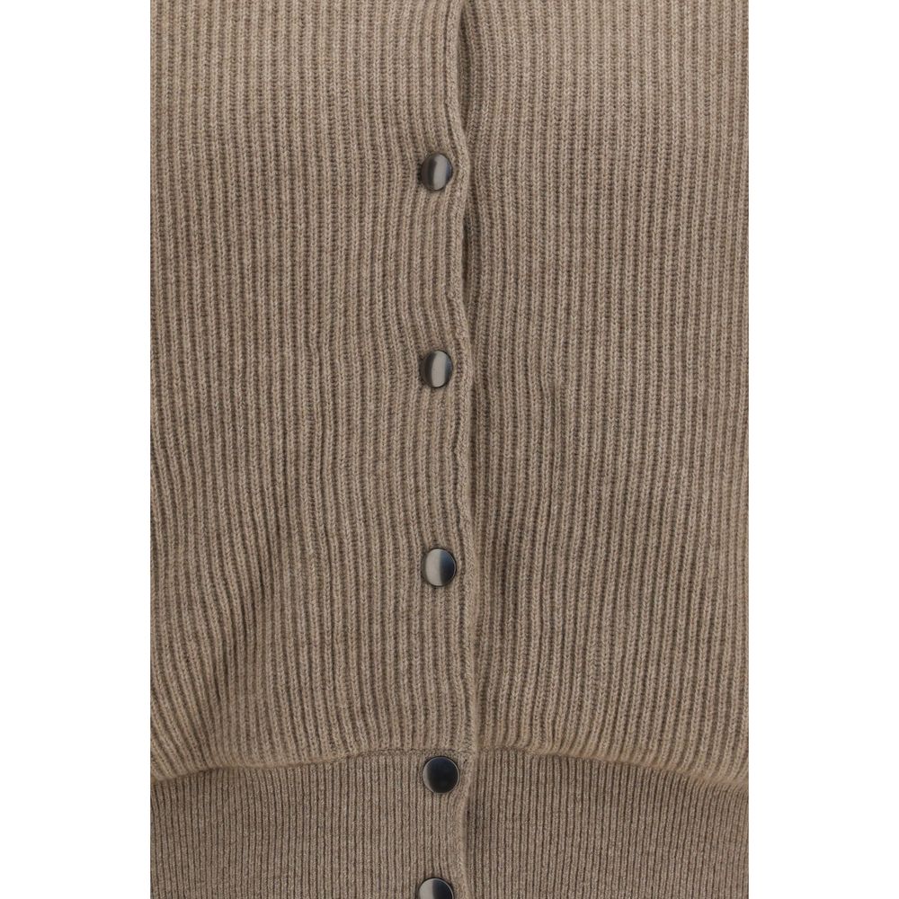 Bomber Jacket by Brunello Cucinelli for women in cashmere & capra leather beige features a dramatic silhouette, showcasing a sophisticated and distinctive pockets & insulated for a dramatic aesthetic.
