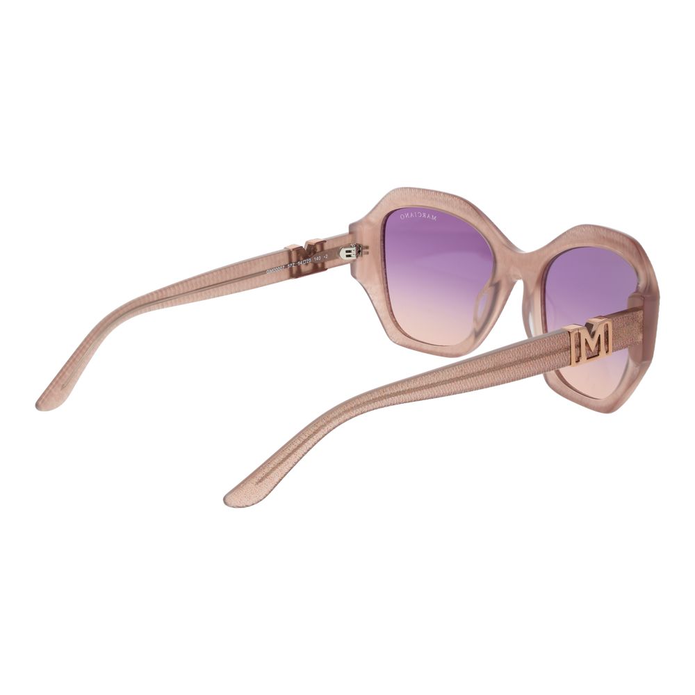 Marciano by Guess Butterfly Gradient Medium-Tint Acetate Sunglasses - Natural