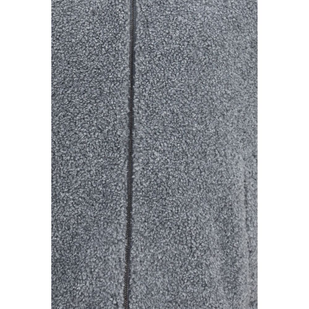 Hooded Overcoat by Herno for men in polyester gray features a cosy chic silhouette, artfully detailed with a sophisticated and premium pockets & hooded for a cosy chic finish.