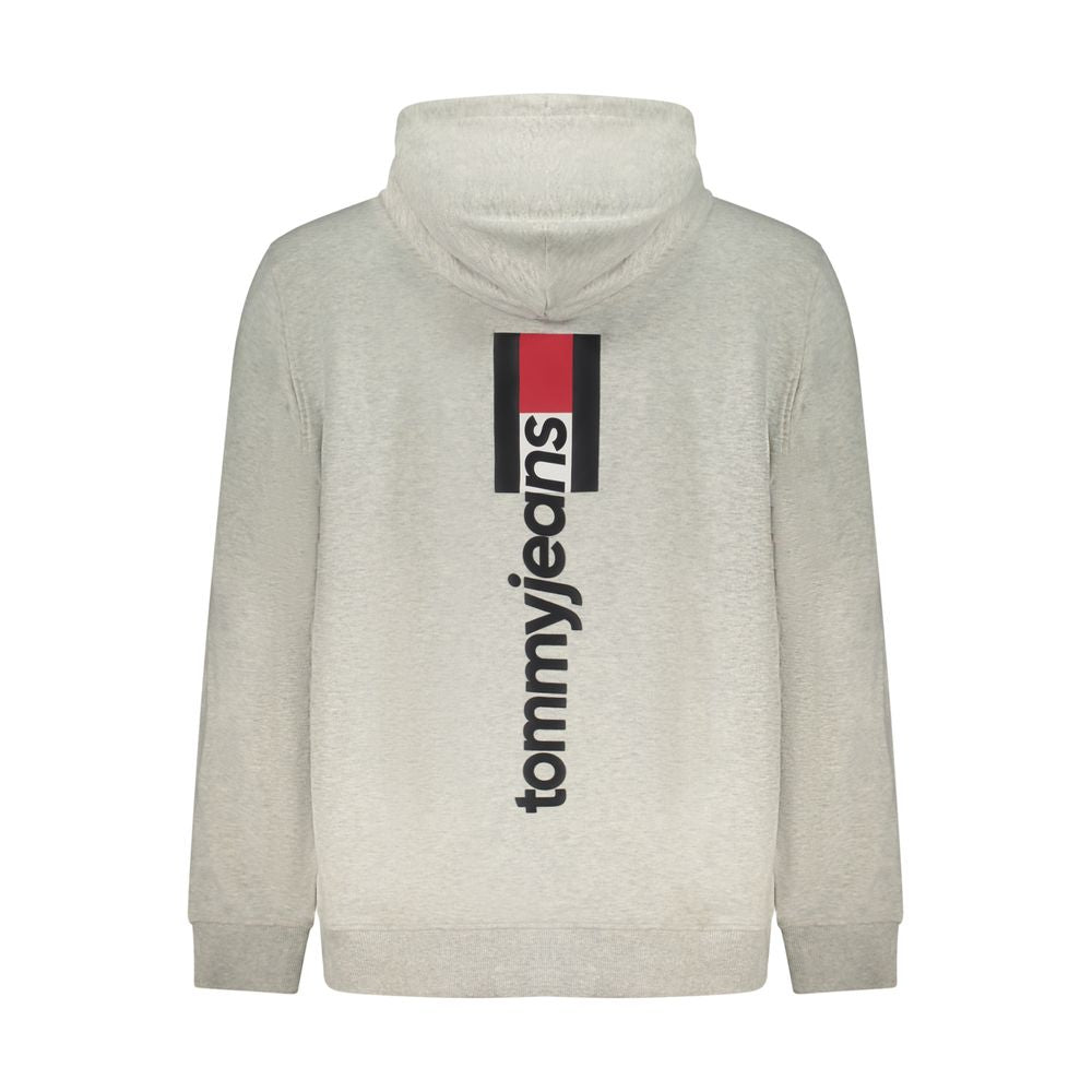 Hooded Sweatshirt Hoodie by Tommy Hilfiger for men in cotton gray & print features a edgy silhouette, detailed with a edgy and for a refined finish.