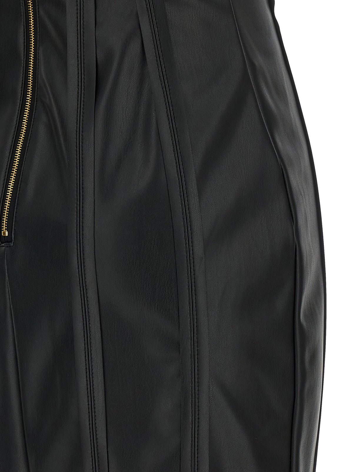 Elisabetta Franchi Women's Corset Bustier Sleeveless Sweetheart Neck Stretch Viscose Dress - Black