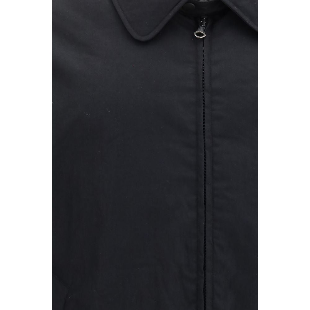 Overcoat by Our Legacy for men in nylon polyester cotton & goose-down black & signature features a contemporary silhouette showcasing a contemporary and refined pockets & insulated for a sophisticated finish.