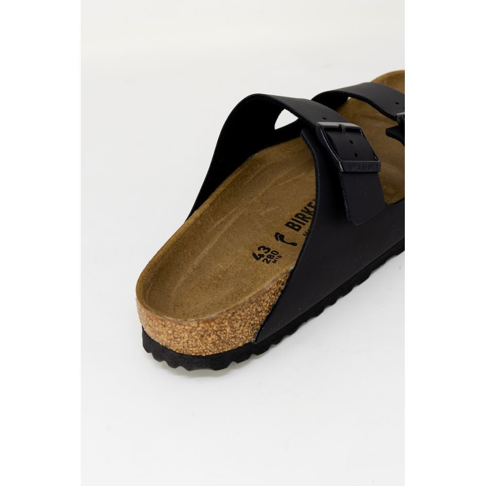 Birkenstock Men's Cork Flat Sandals - Black