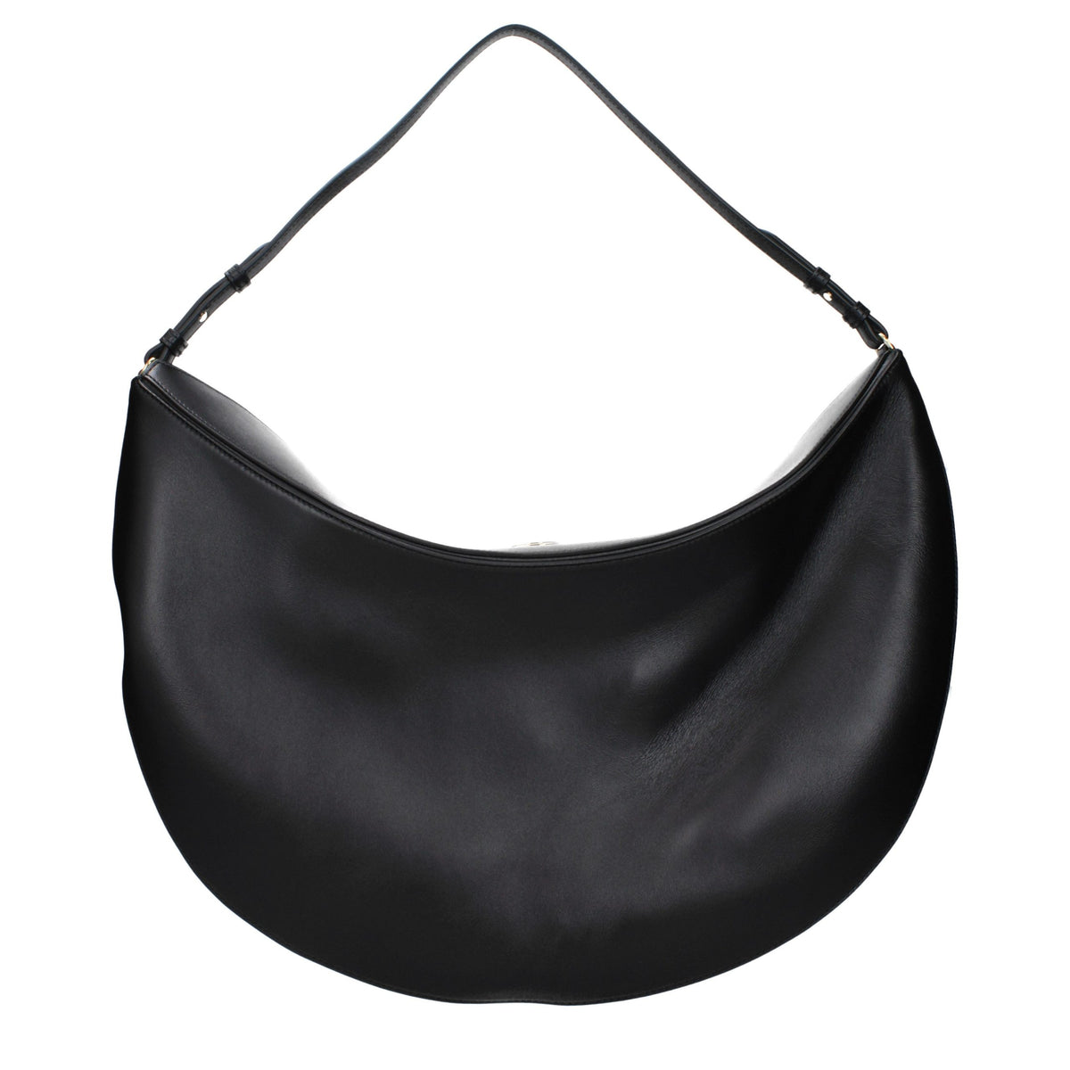Jacquemus Leather Shoulder Bag - Black