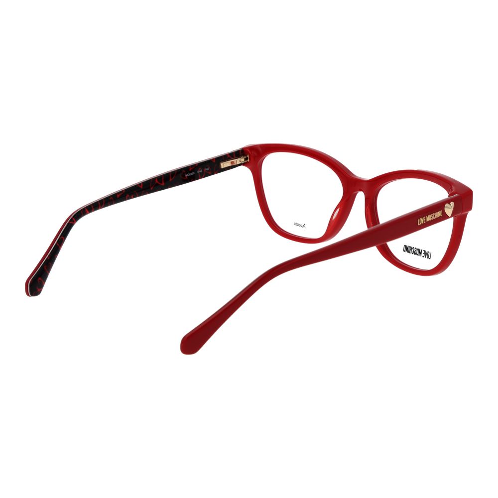 Love Moschino Women's Full-Rim Cat-Eye Acetate Eyeglasses Frames - Multicolour
