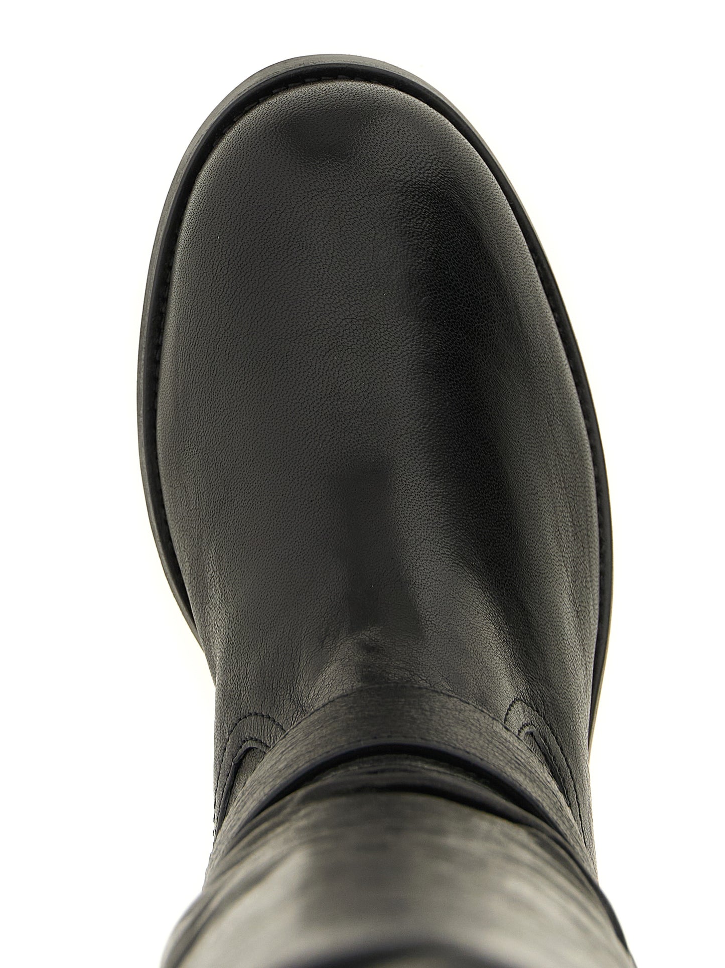 Ankle Biker Cut-Out High Knee-High Over-The-Knee Strap Boots by Jimmy Choo for women in leather & metal black & silver showcases a ergonomic silhouette from the Women's Leather & Metal Ankle Biker Cut-Out High Knee-High Over-The-Knee Strap Boots collection, featuring a ergonomic and a ergonomic .