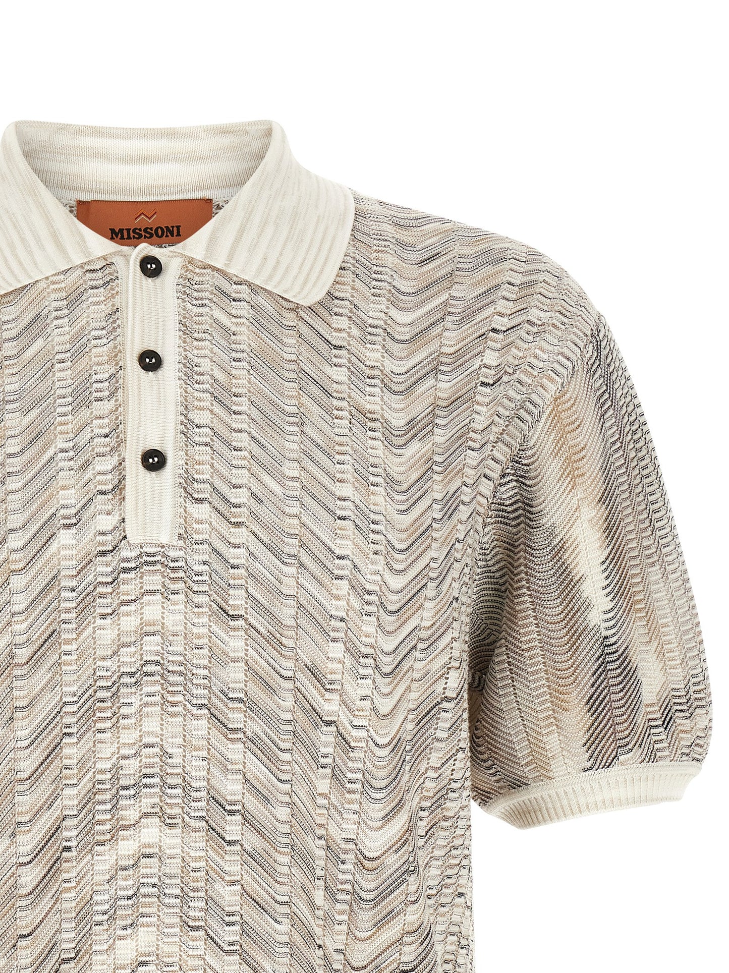Cardigan by Missoni for men in viscose cotton multicolor & patterned features a nuanced silhouette with a refined and nuanced detailing for a sophisticated look.