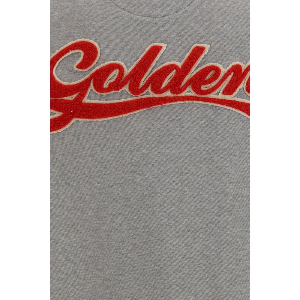 Sweatshirt by Golden Goose for men in cotton gray features a unrivaled silhouette with a refined and unrivaled detailing for a sophisticated look.