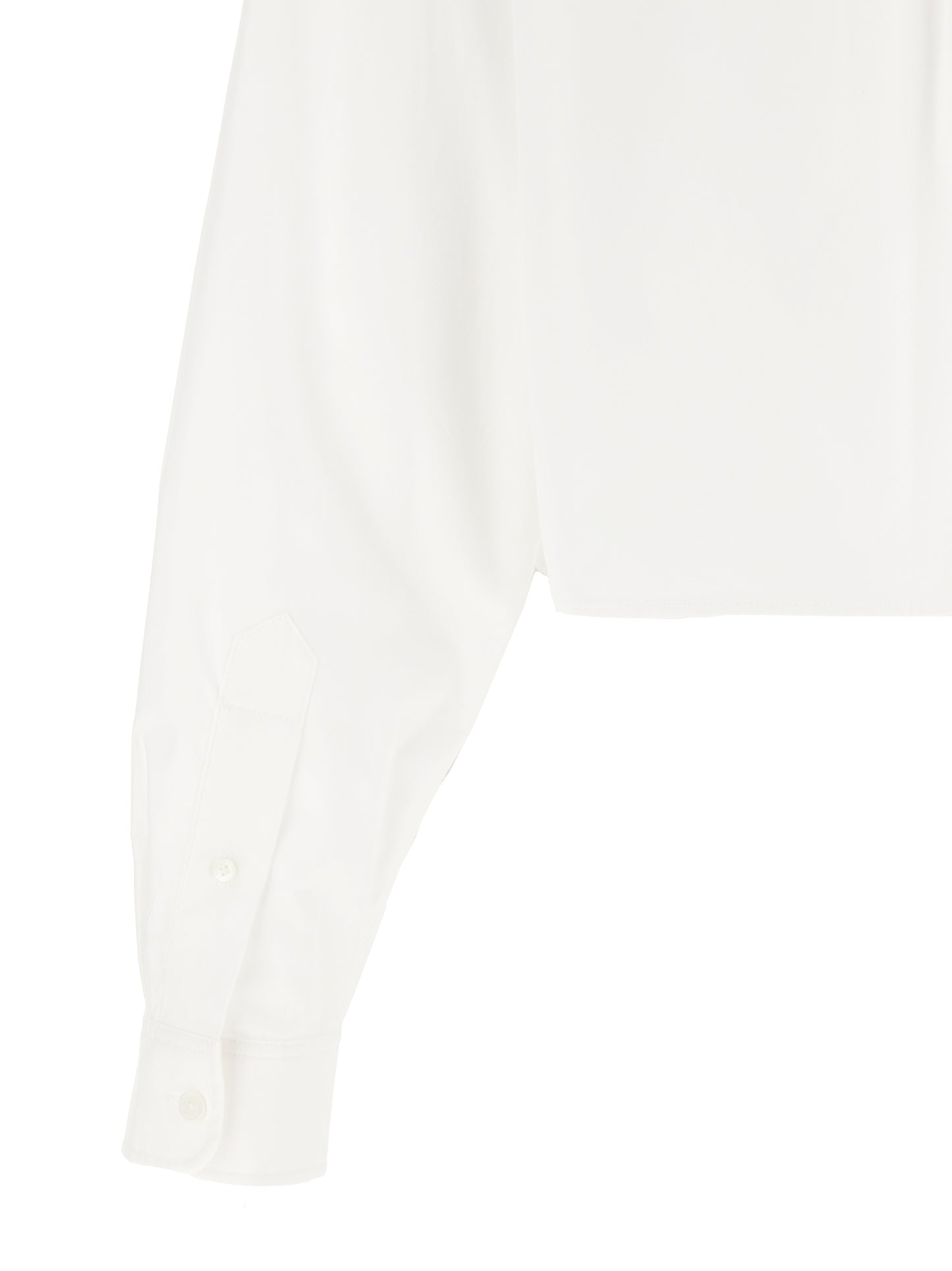 Blouse by Alexander Wang for women in cotton white showcases a sublime silhouette, artfully detailed with a sublime and for a sophisticated, sublime finish.