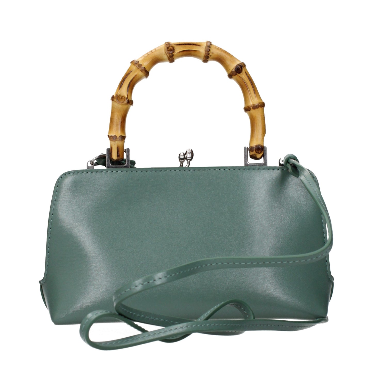 Jil Sander Leather Handbag - Green
