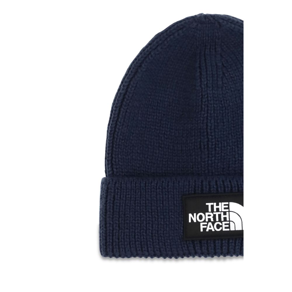 Beanie Hat by The North Face for men in marabou blue features a refined luxury silhouette, artfully capturing the essence of the refined luxury Marabou Beanie Hat design for a sophisticated, premium look.