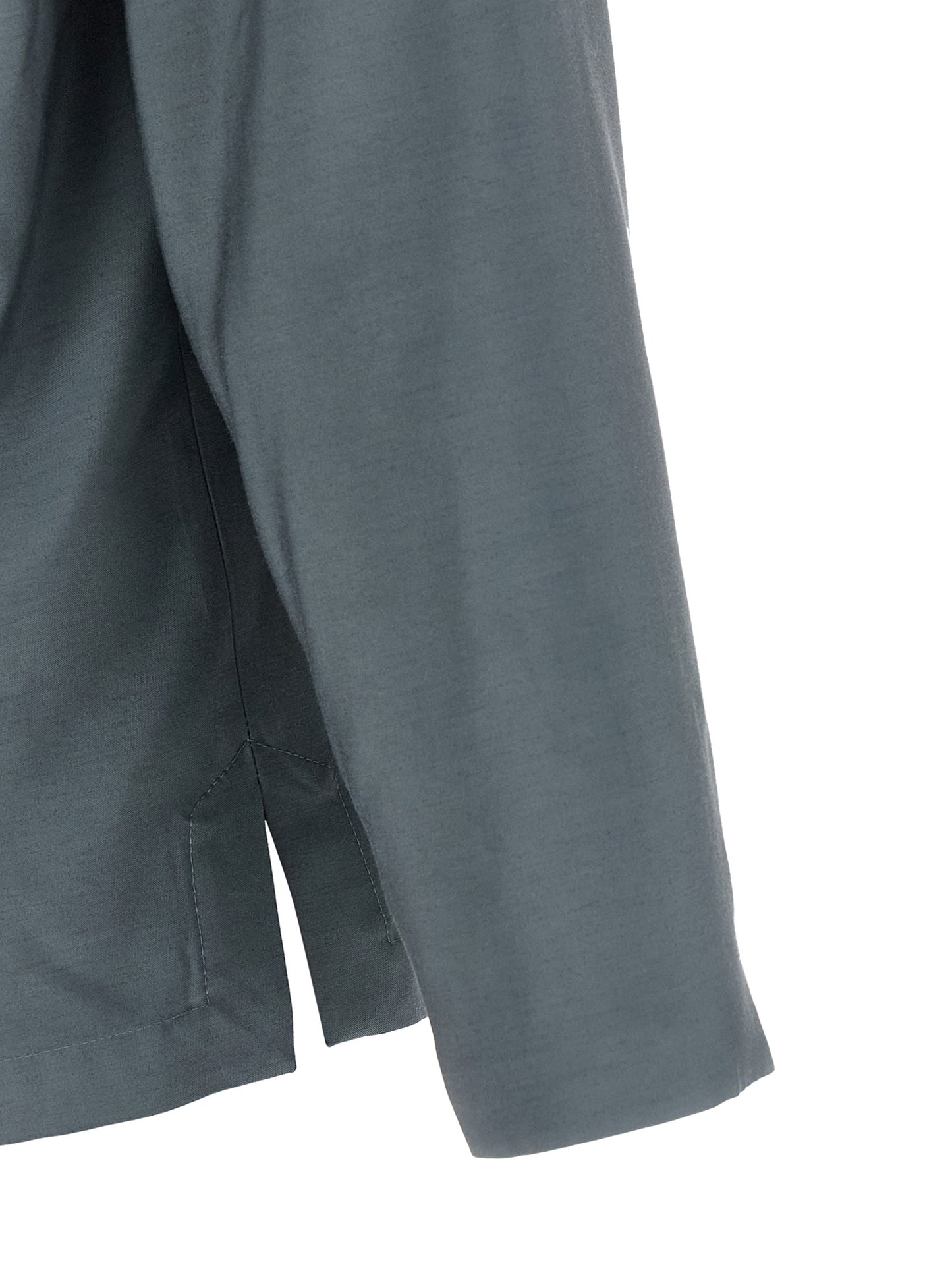 Blazer by Kenzo for men in viscose wool gray features an crisp silhouette with sophisticated and a crisp for a truly crisp finish.