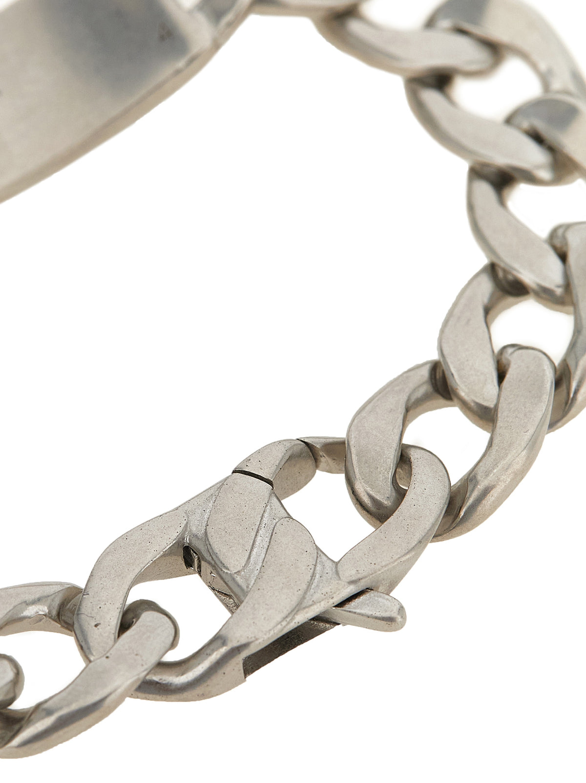 Maison Margiela Men's Charm SIlver Mesh Bracelet - Silver
