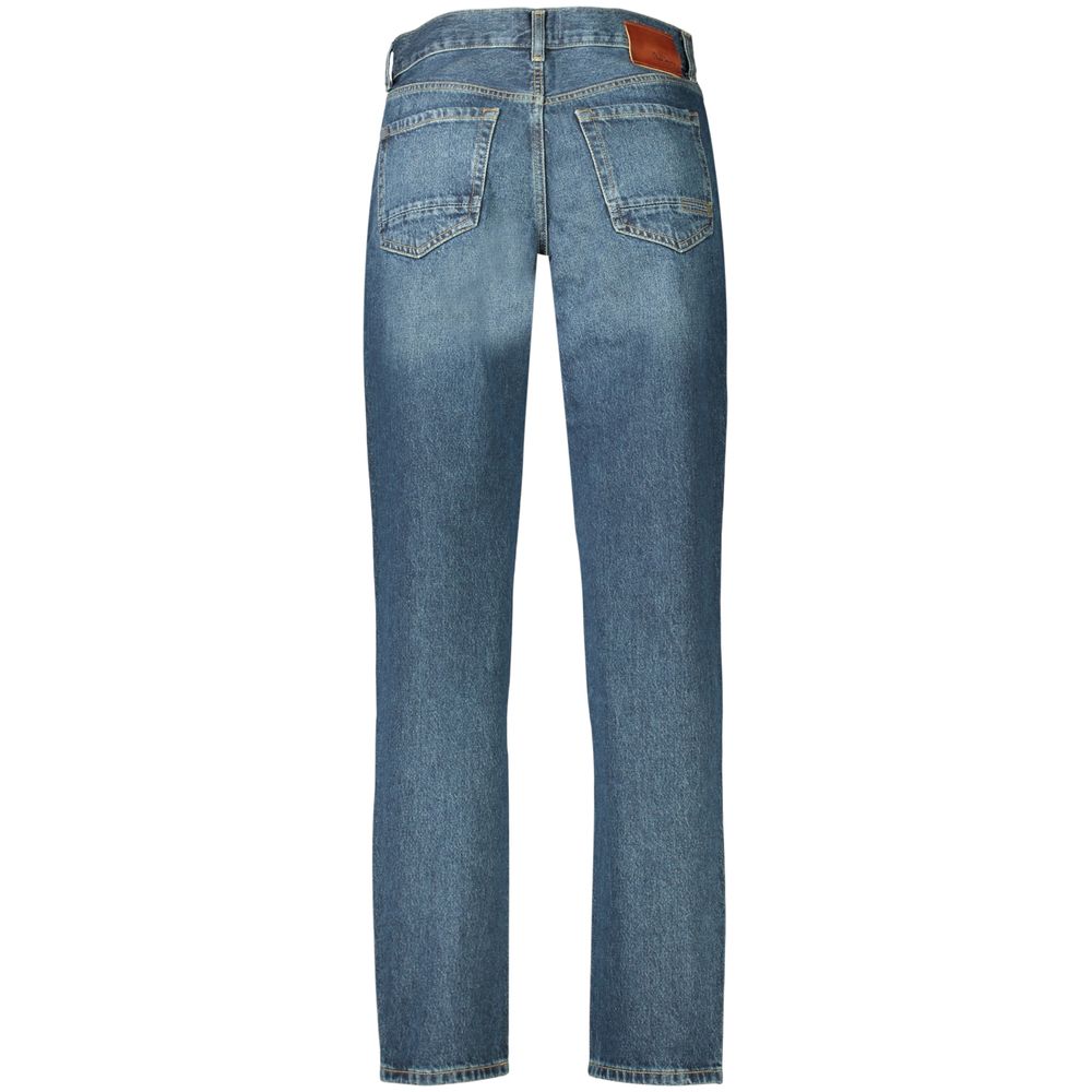 Jeans by Pepe Jeans for men in denim cotton blue features a refined silhouette with a refined tapered-leg, defined by a and a refined long for a refined finish.