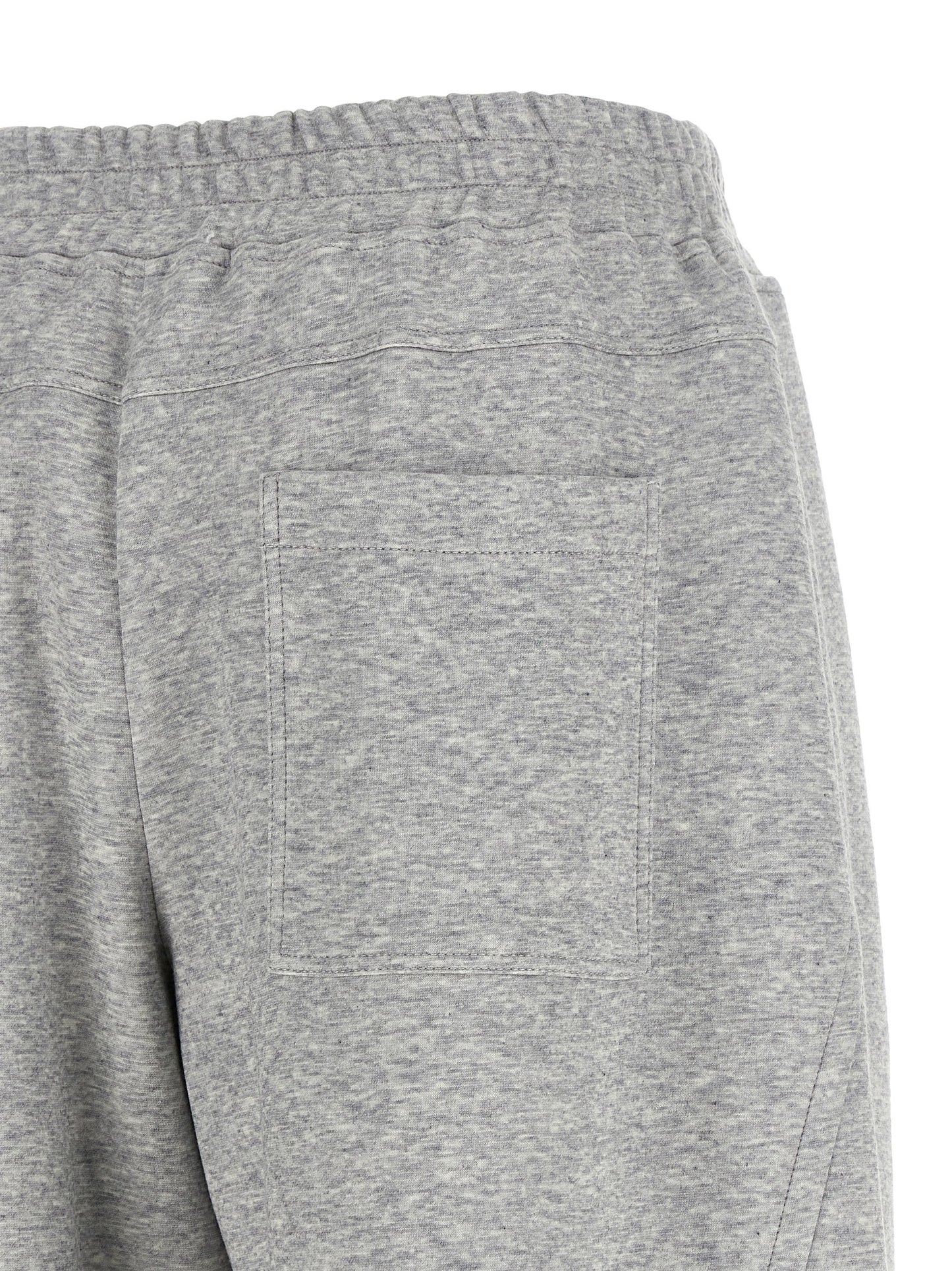 Joggers by Brunello Cucinelli for women in polyamide cotton & cashmere gray features an sophisticated and athletic & wide with a precise long, creating a sophisticated and sophisticated silhouette.