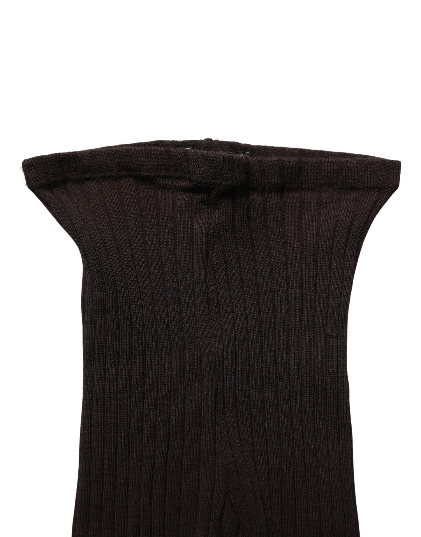 Dolce & Gabbana Black Wool Tights Stocking Pantyhose One Size Socks