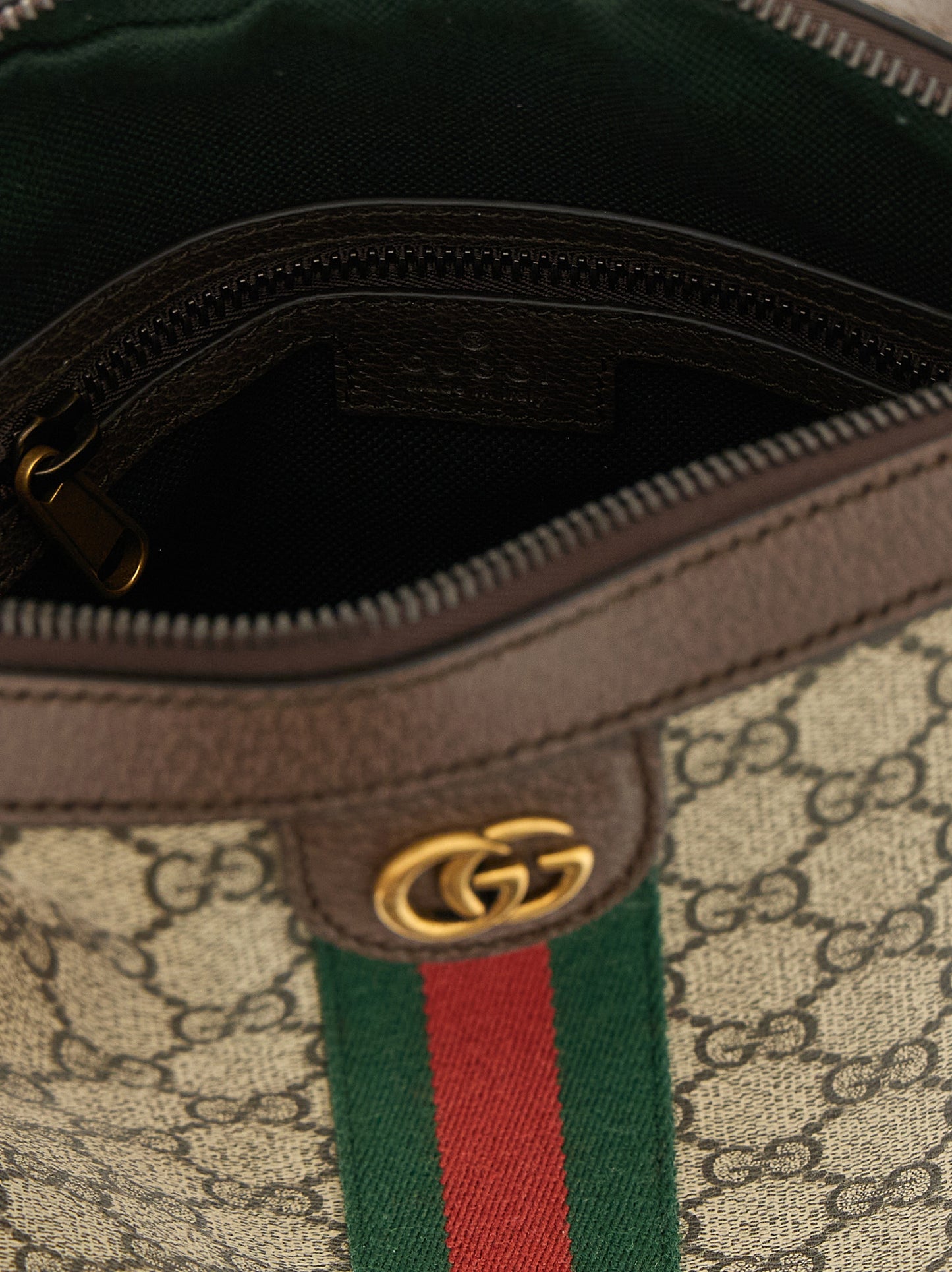 Crossbody Messenger Bag by Gucci for men in polyamide polyethylene polyurethane leather beige, signature & monogram showcases a stylish Gg Ophidia Polyamide Polyethylene Polyurethane Leather Crossbody Messenger Bag design, featuring a secure zipper and ample with versatile crossbody-strap, shoulder-strap & adjustable-strap for a stylish look.