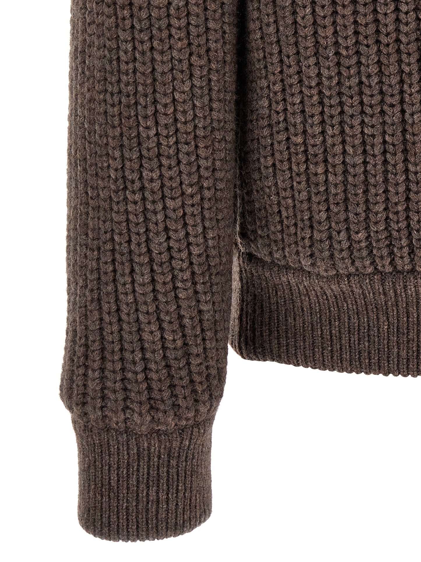 Jacket by Brunello Cucinelli for men in suede lamb leather brown features a smart silhouette, perfectly accentuated by its unique and functional pockets for a smart finish.
