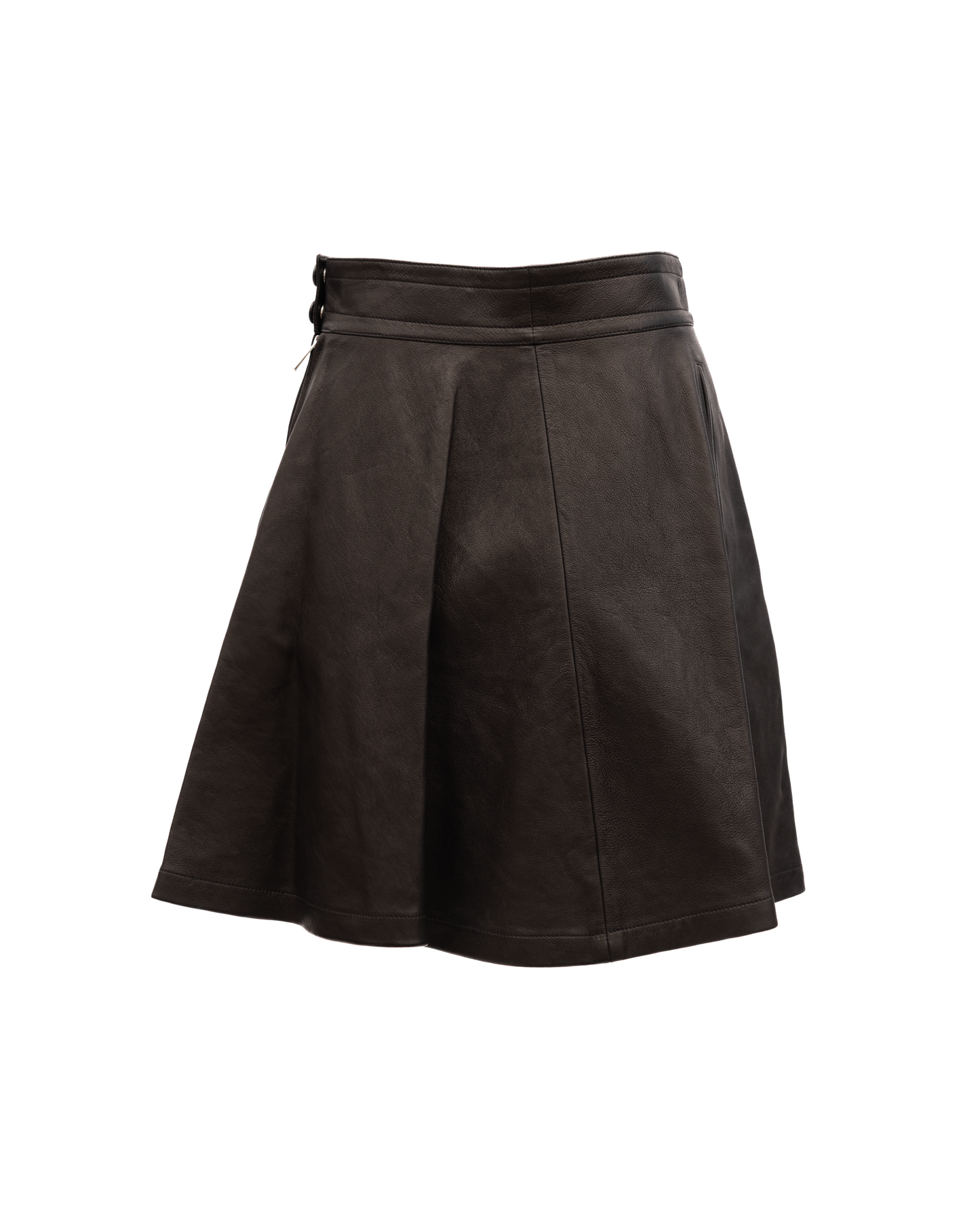 Skirt by Valentino Garavani for women in lace black showcases a dramatic silhouette, artfully capturing the essence of the Women's Midi Skirt in a dramatic midi cut for a refined look.
