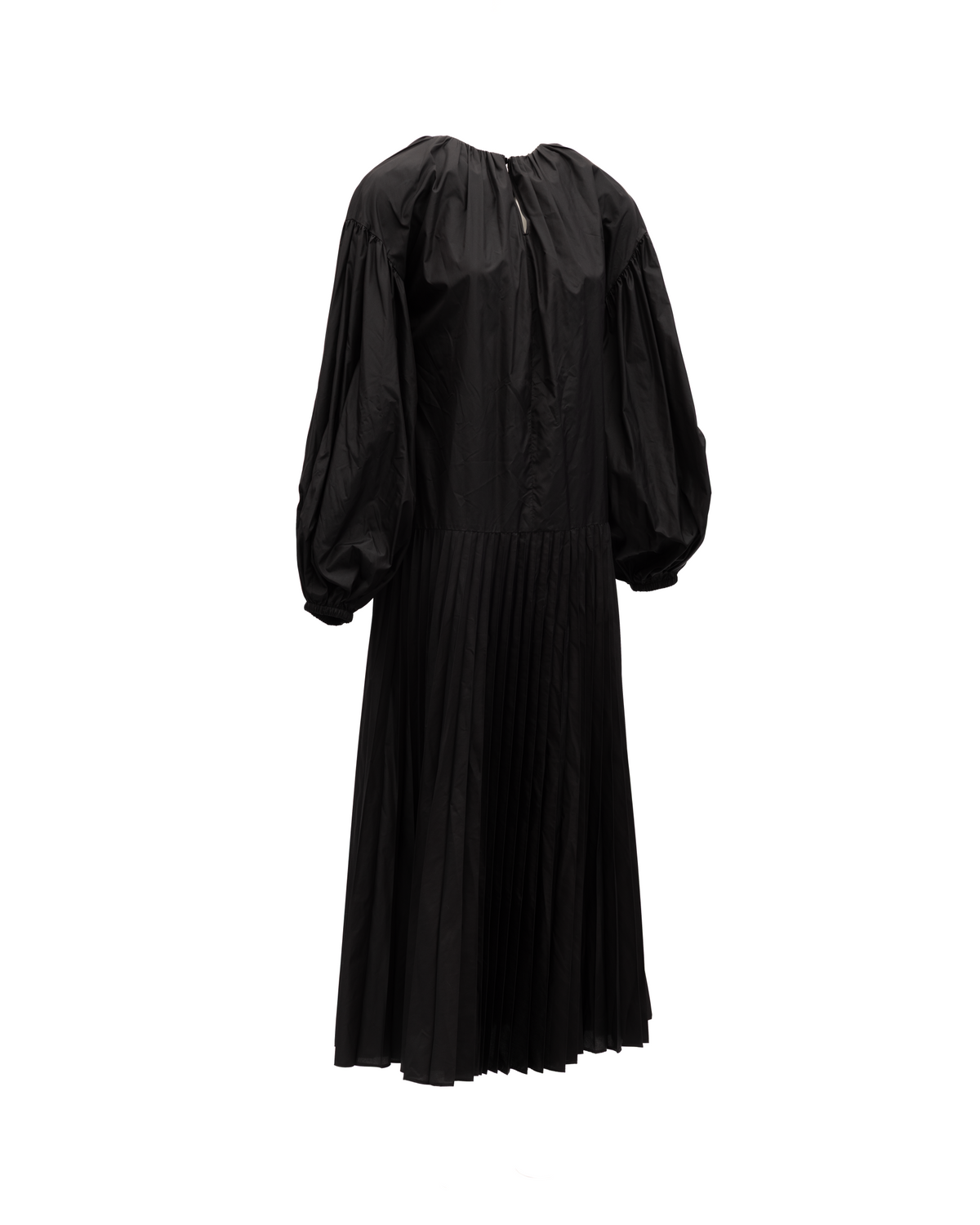 Dress by Valentino Garavani for women in lace black features an cute silhouette, detailed with a and that elegantly flows into a cute long.
