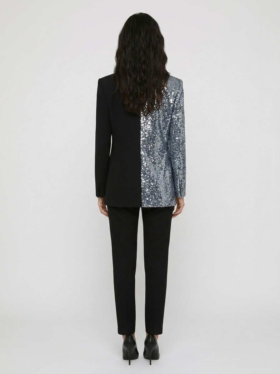 Dolce & Gabbana Blue Cotton Blazer