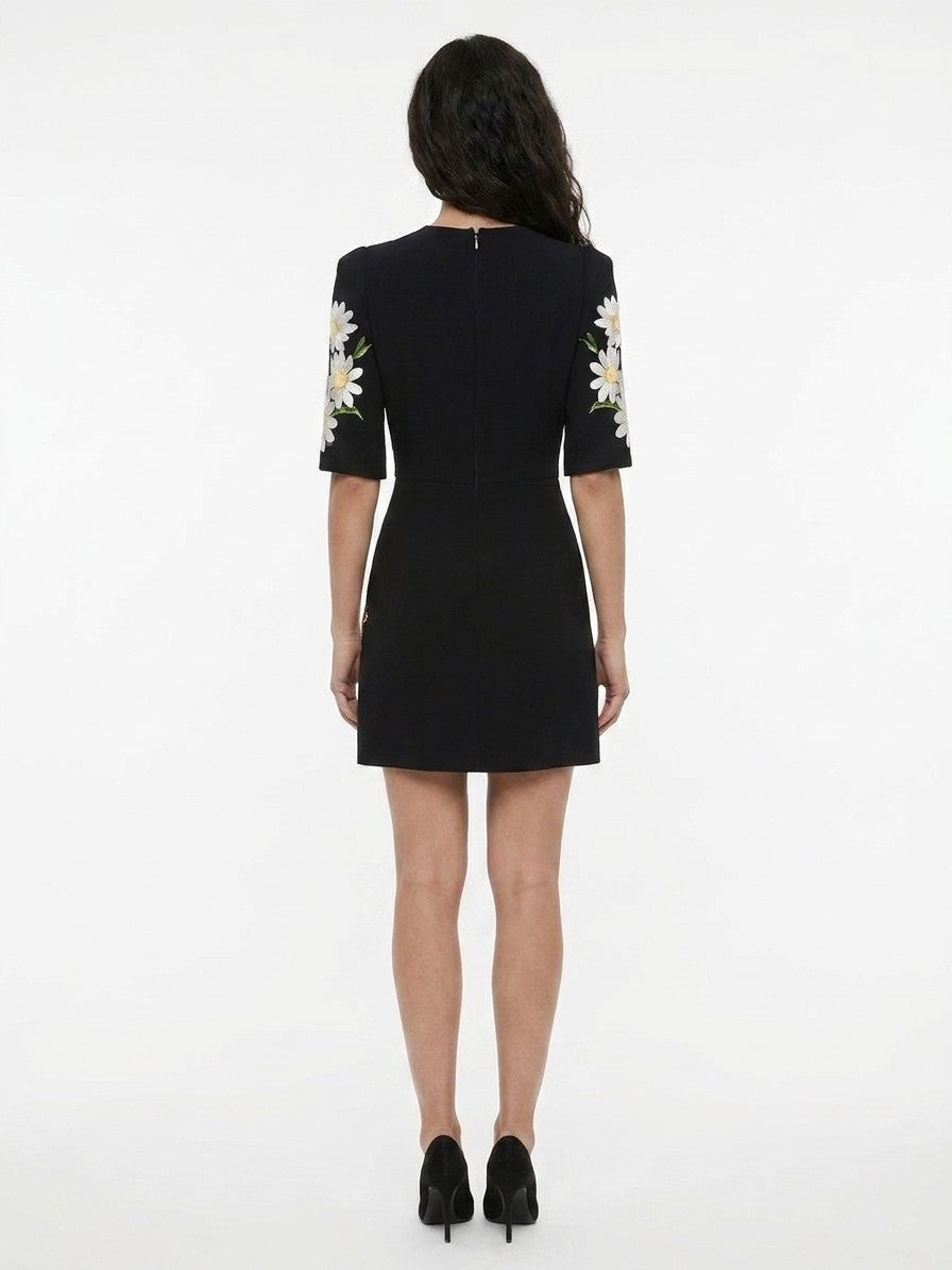 Dolce & Gabbana Multicolor Wool Casual Dress