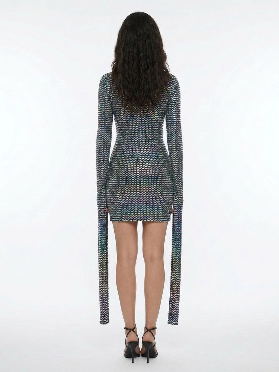 Dolce & Gabbana Silver Elastane Turtleneck