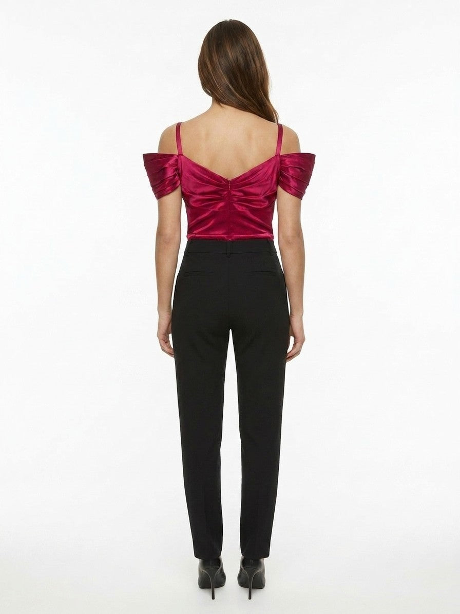 Dolce & Gabbana Pink Silk T-Shirt