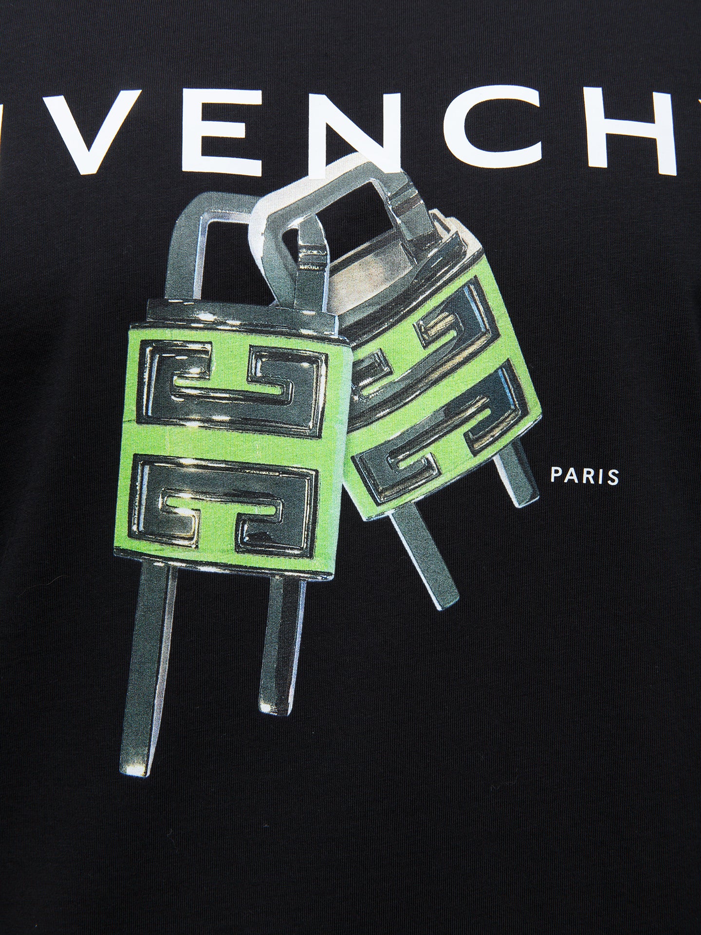 Givenchy Black Cotton T-Shirt