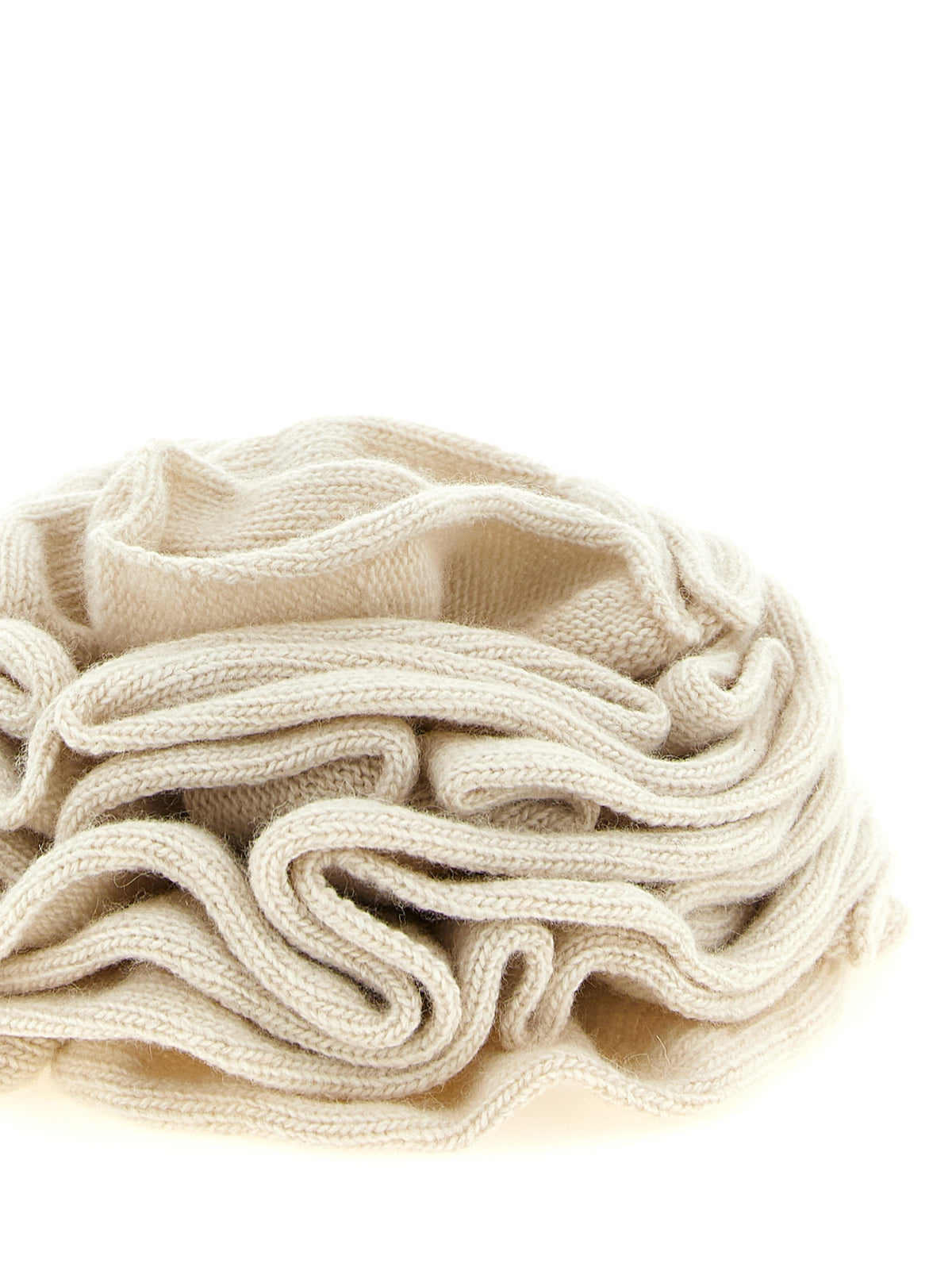 Scarf by NUDE for women in cashmere viscose nude, white & floral showcases a eye catching silhouette, artfully capturing the essence of the eye catching Cashmere Viscose Wrap Scarf design for a sophisticated look.