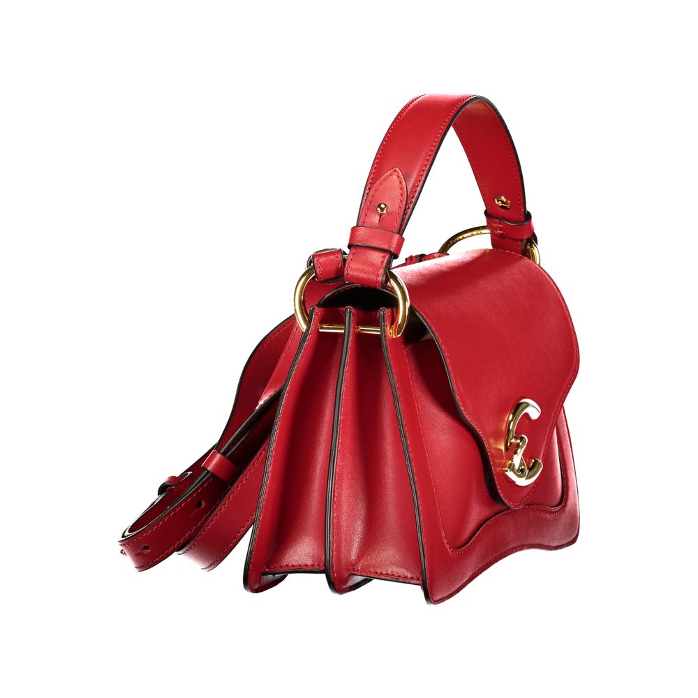 Coccinelle C Me Calf Leather Handbag - Red