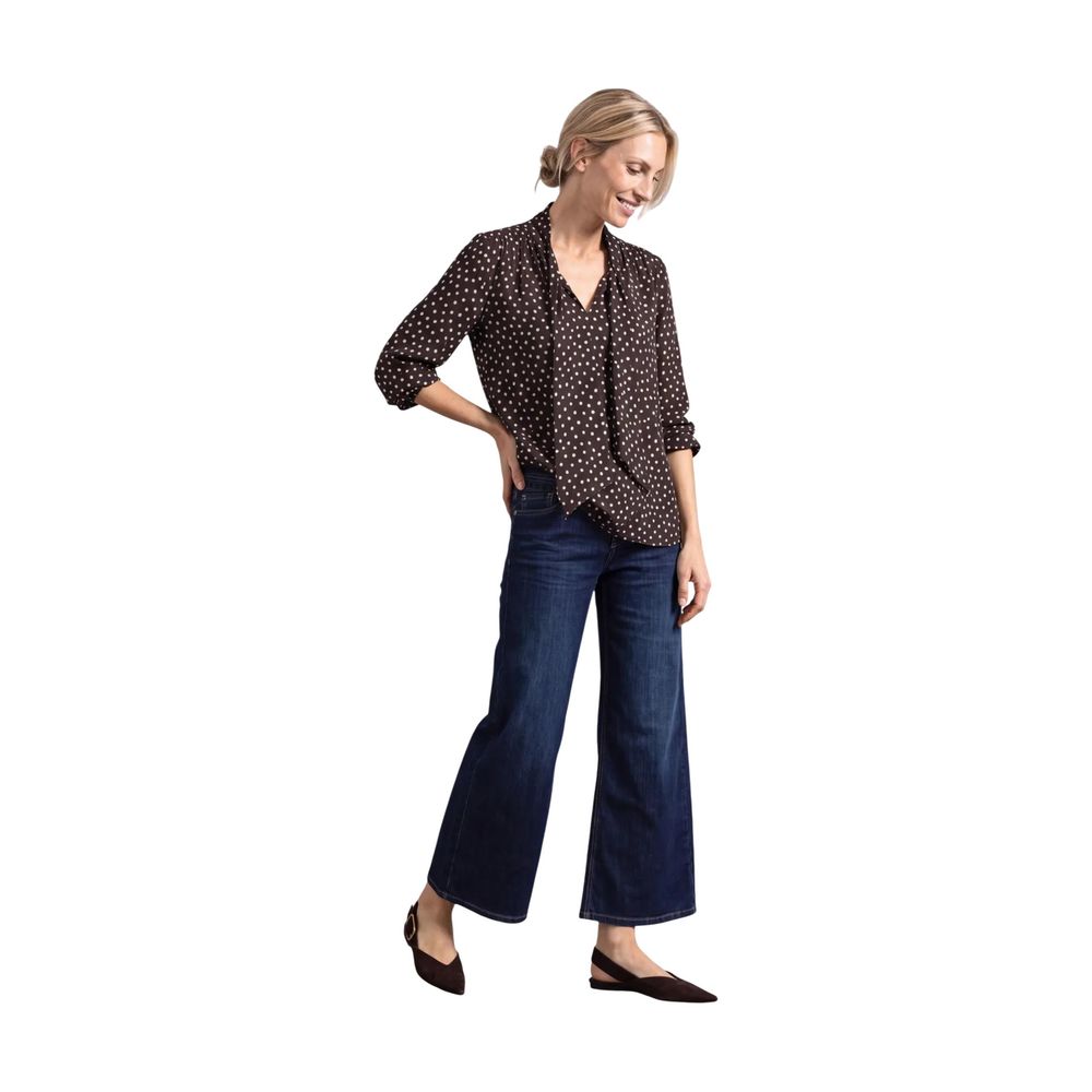 Street One Brown Viscose Blouse