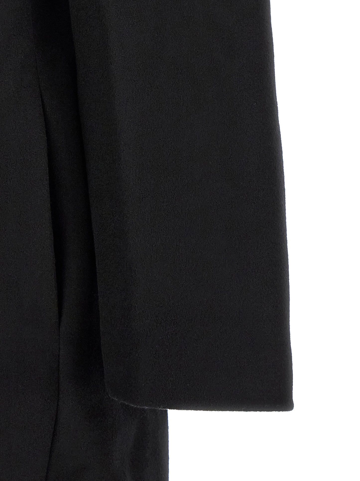 Kiko Kostadinov Black Wool Coat