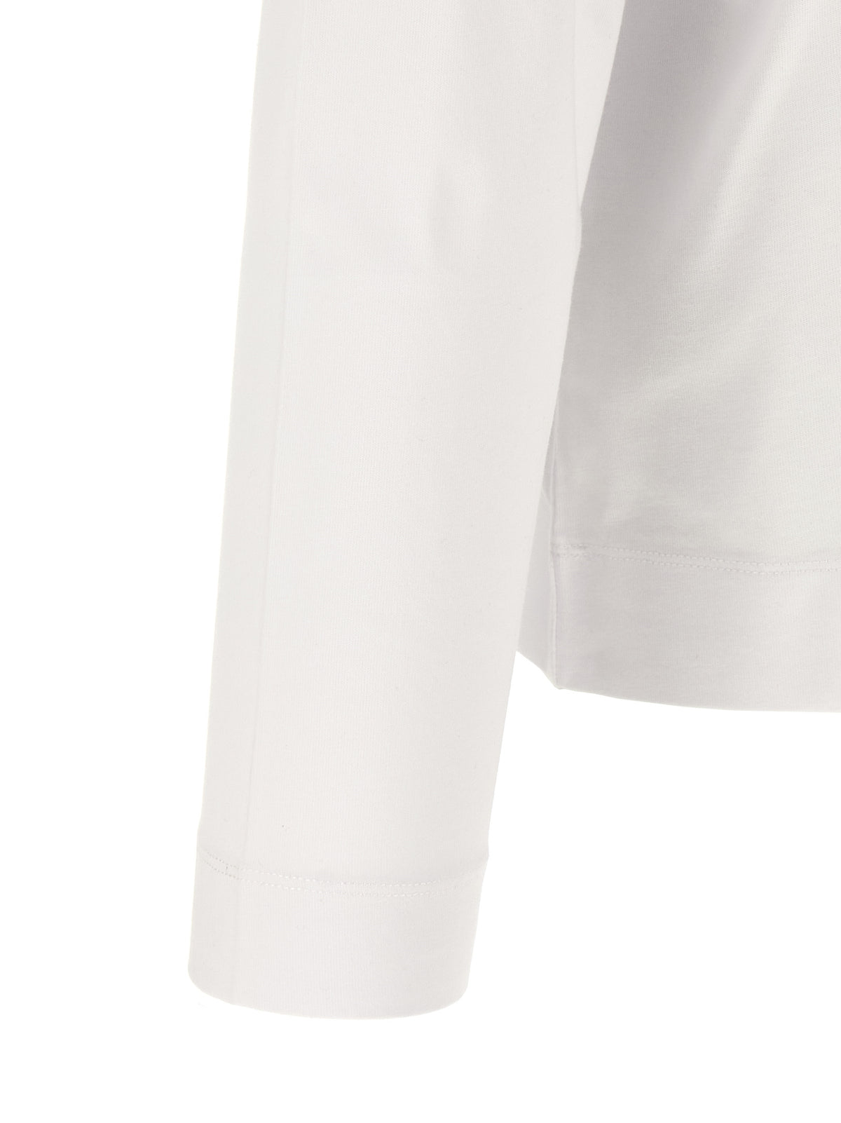 Dries Van Noten Men's Straight Relaxed Fit Crew Neck Cotton T-Shirt - White