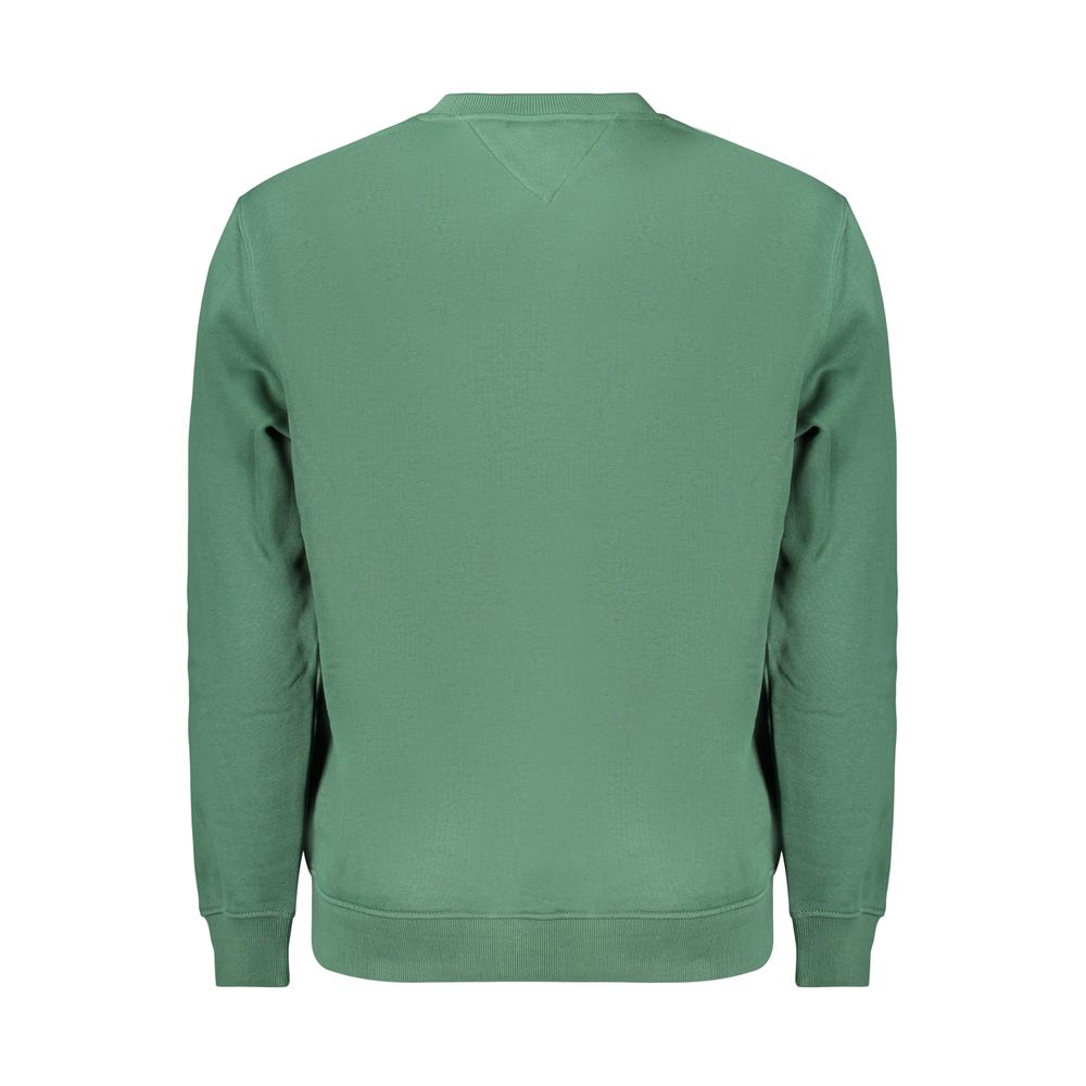 Tommy Hilfiger Men's Crew Neck Cotton Polyester Sweatshirt - Green
