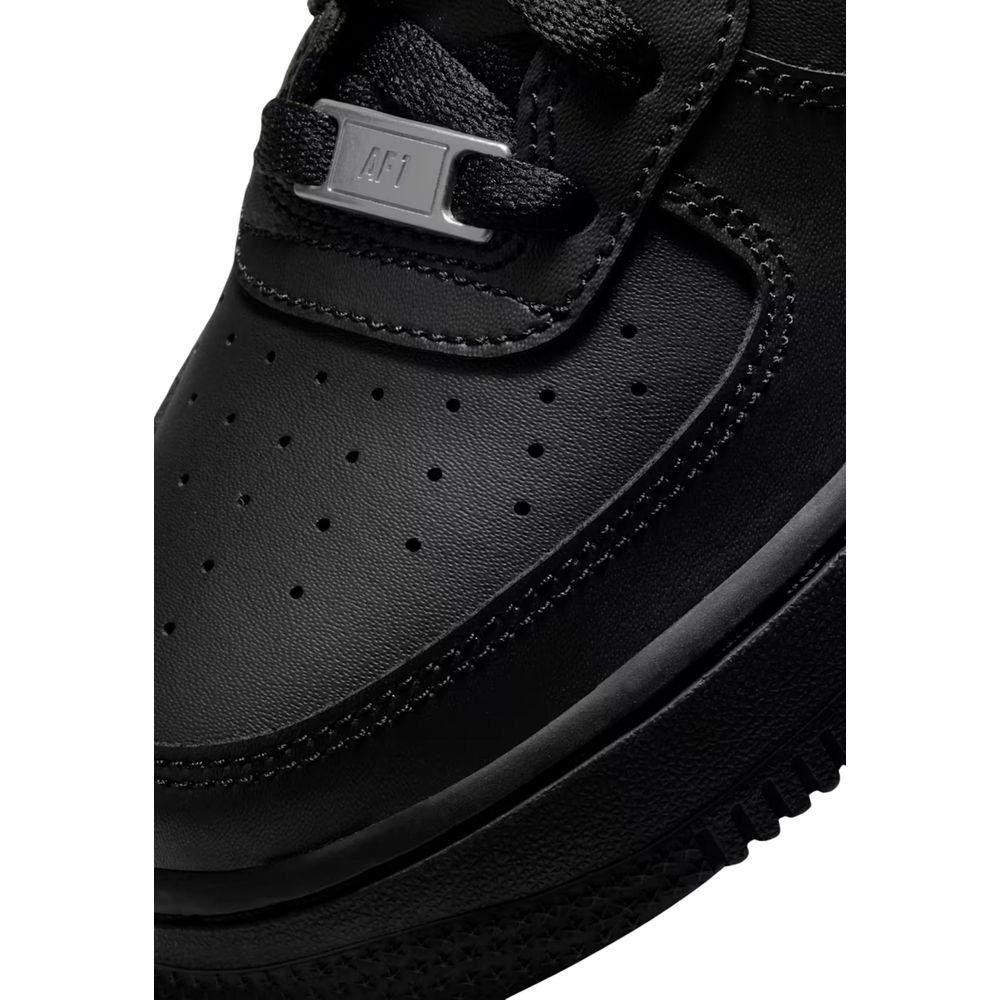 Nike Women's Low Top Leather & Rubber Sneakers - Black