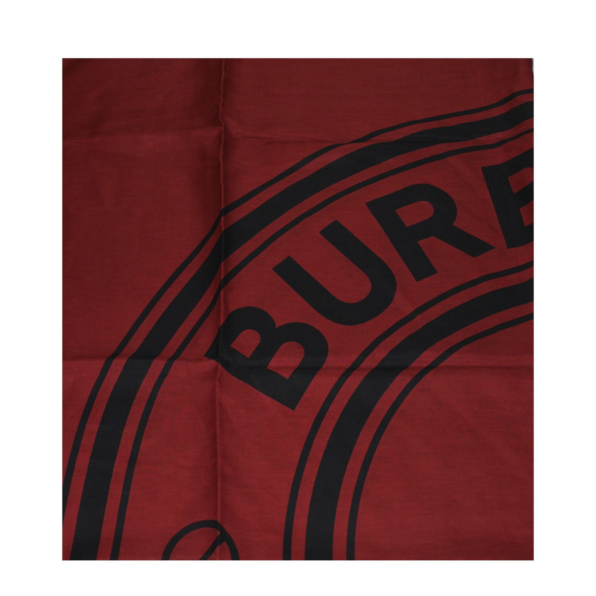Scarf by Burberry for women in cotton red showcases a on trend silhouette, artfully capturing the on trend essence of the Cotton Foulard Scarf design with a sophisticated finish.